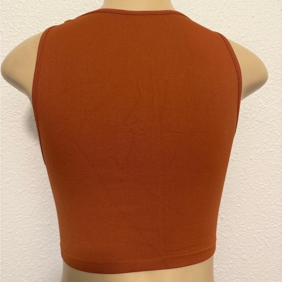 Free People Rust Crop Top - Picture 6 of 8